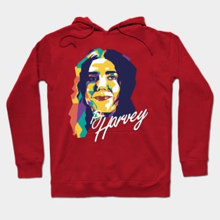 PJ Harvey Pop Art Tribute T Hoodie